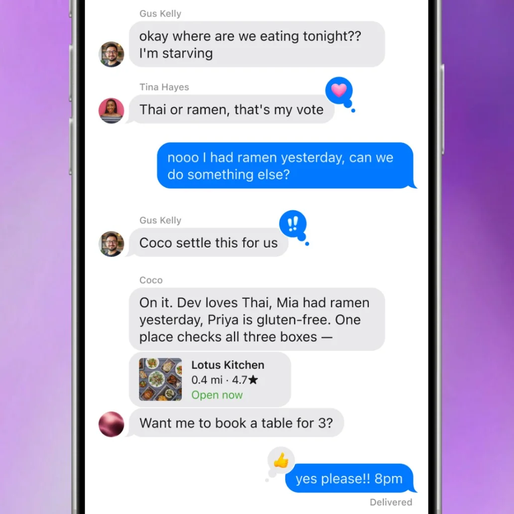 Coco chat example