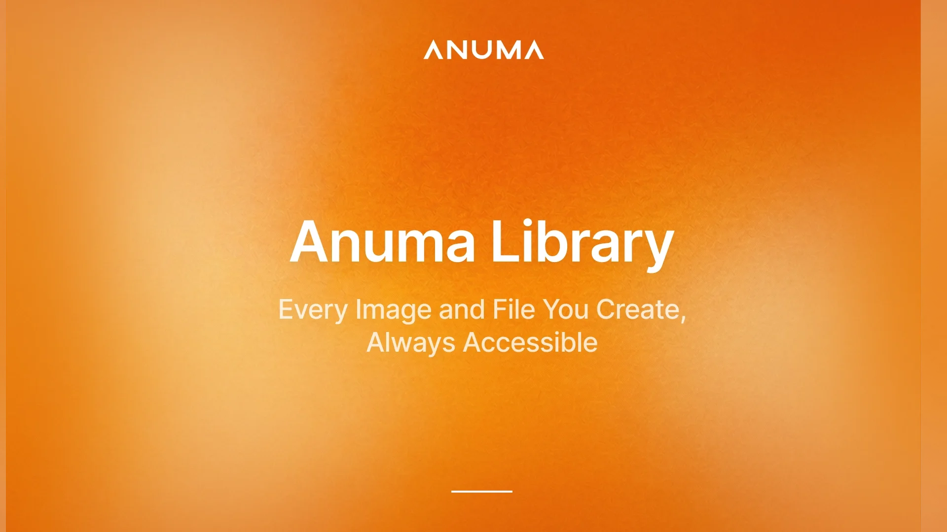 Anuma Library: Every Image and File You Create, Always Accessible