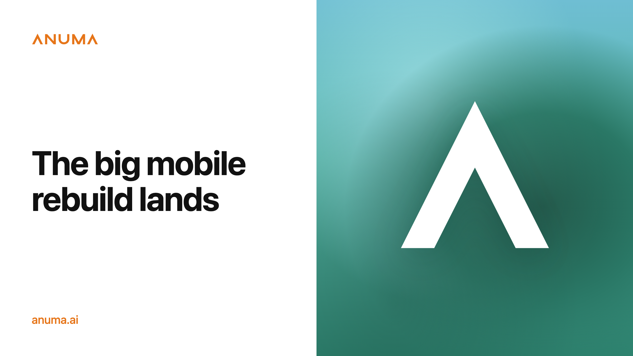 The big mobile rebuild lands